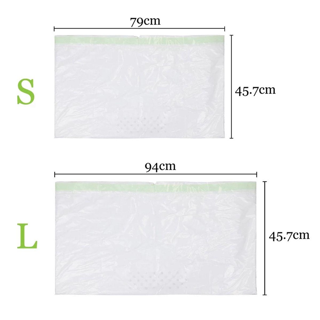 Túi Đựng Rác Dày Dặn Chống Rò Rỉ Có Dây Rút Thay Thế Tiện Dụng Cho Mèo Cưng