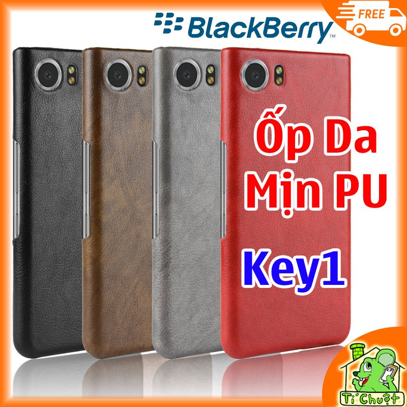 [Ảnh Thật] Ốp Lưng Da PU BlackBerry KeyOne Key1