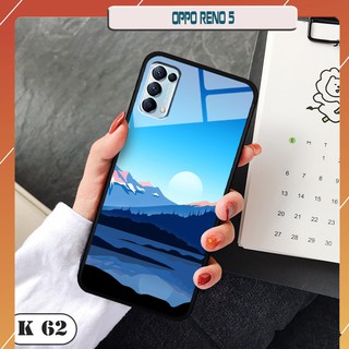 Ốp lưng kính 3D cho Oppo RENO 5