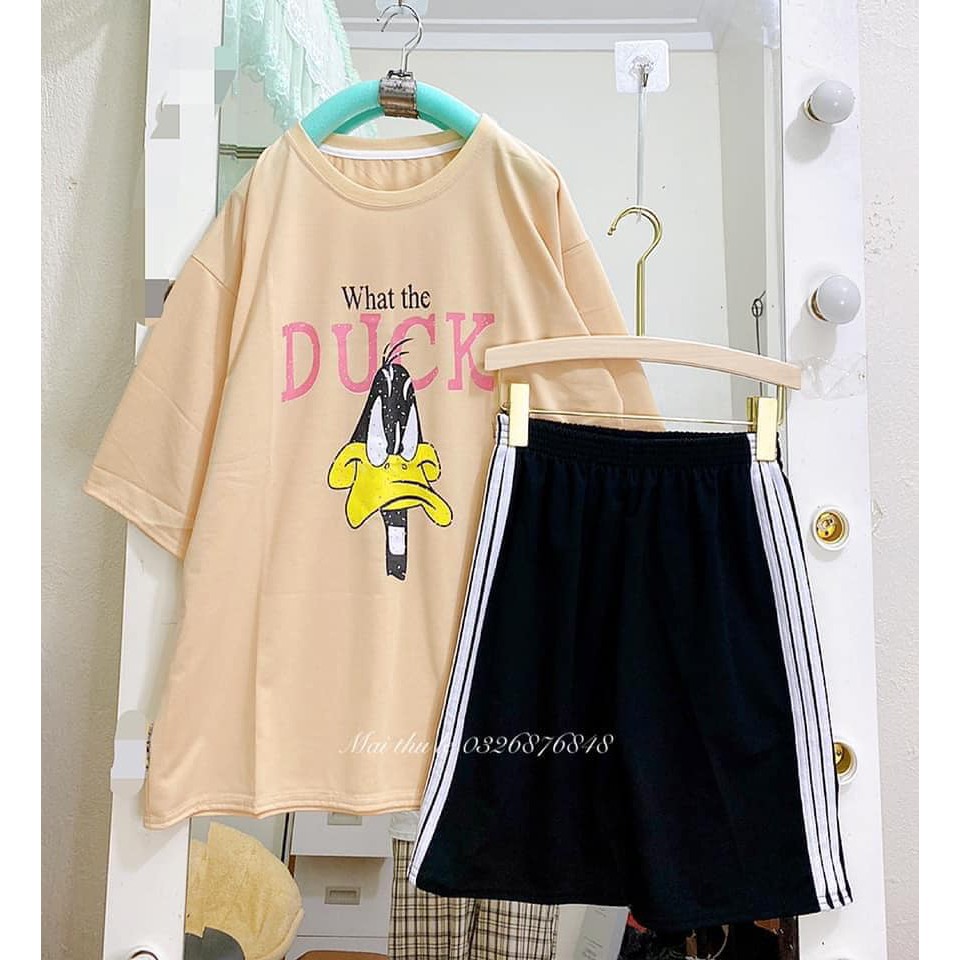 [Mã FADI5K245 giảm 5K đơn 0đ] [RẺ VÔ ĐỊCH] Sét Bộ Áo Thun Tay Lỡ Mix Quần Đùi 3 Sọc Nhiều Hình Cực Hot | BigBuy360 - bigbuy360.vn