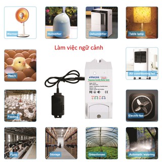 Đầu Dò Độ Ẩm, Nhiệt Độ eWeLink AM2301