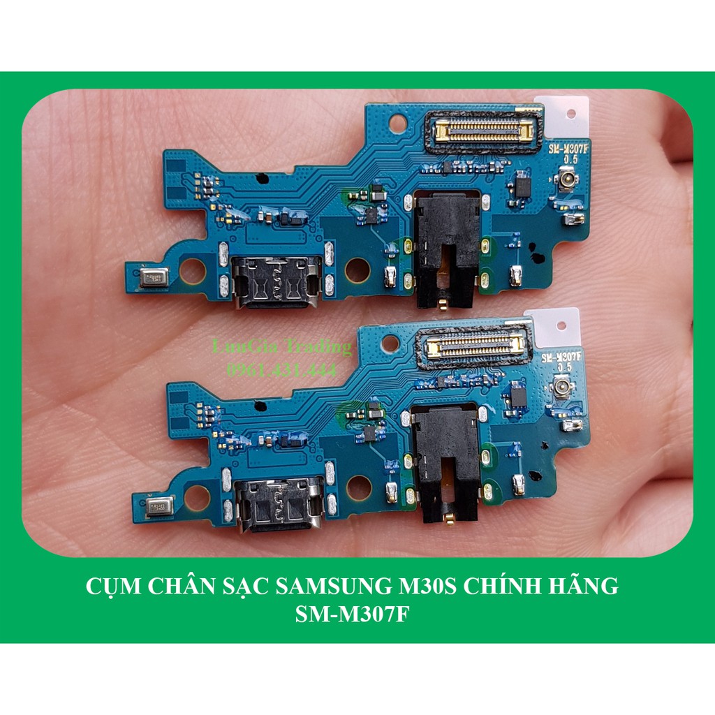 Cụm chân sạc Samsung Galaxy M30S chính hãng M307F | Cụm đuôi sạc, tai nghe, Micro Samsung M30S