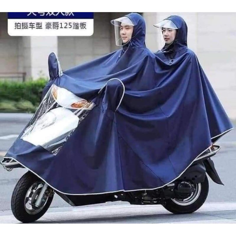 Áo mưa siêu bền có vạch phản quang