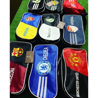 TÚI 2 NGĂN CLB ĐỰNG GIÀY ĐÁ BÓNG ( Câu Lạc Bộ MU , Chealsea , Arsenal , Barca , Real )
