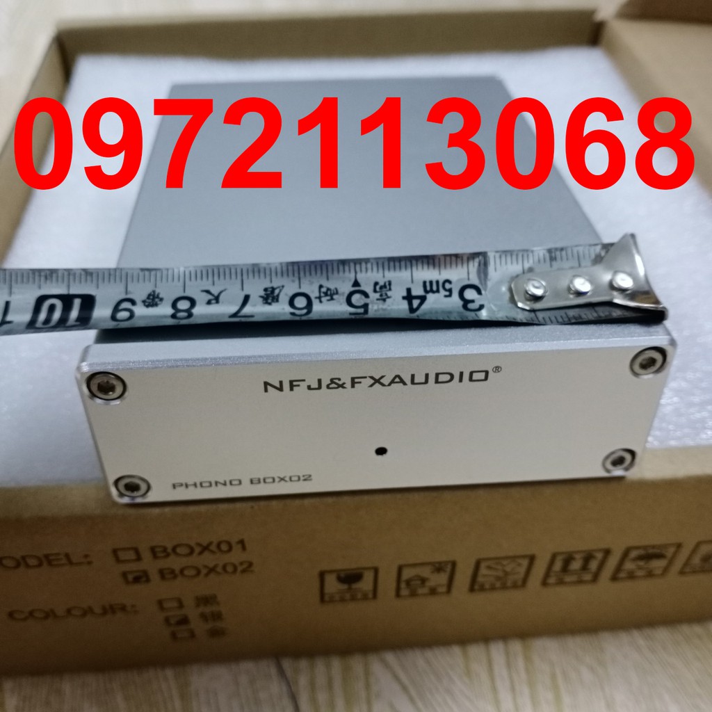 Phono MM/MC FX-AUDIO BOX02 Preamplifier chất lượng cao