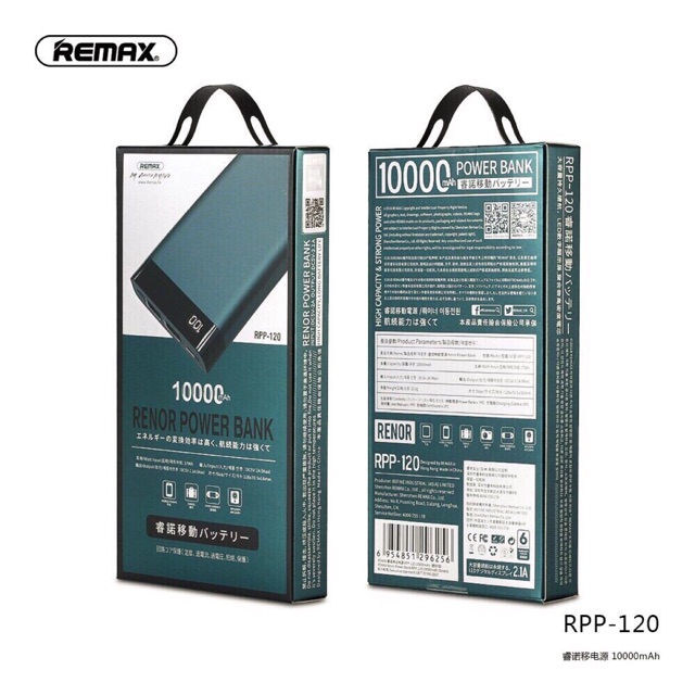 Pin sạc dự phòng Remax, Baseus 10.000 - 20.000mah