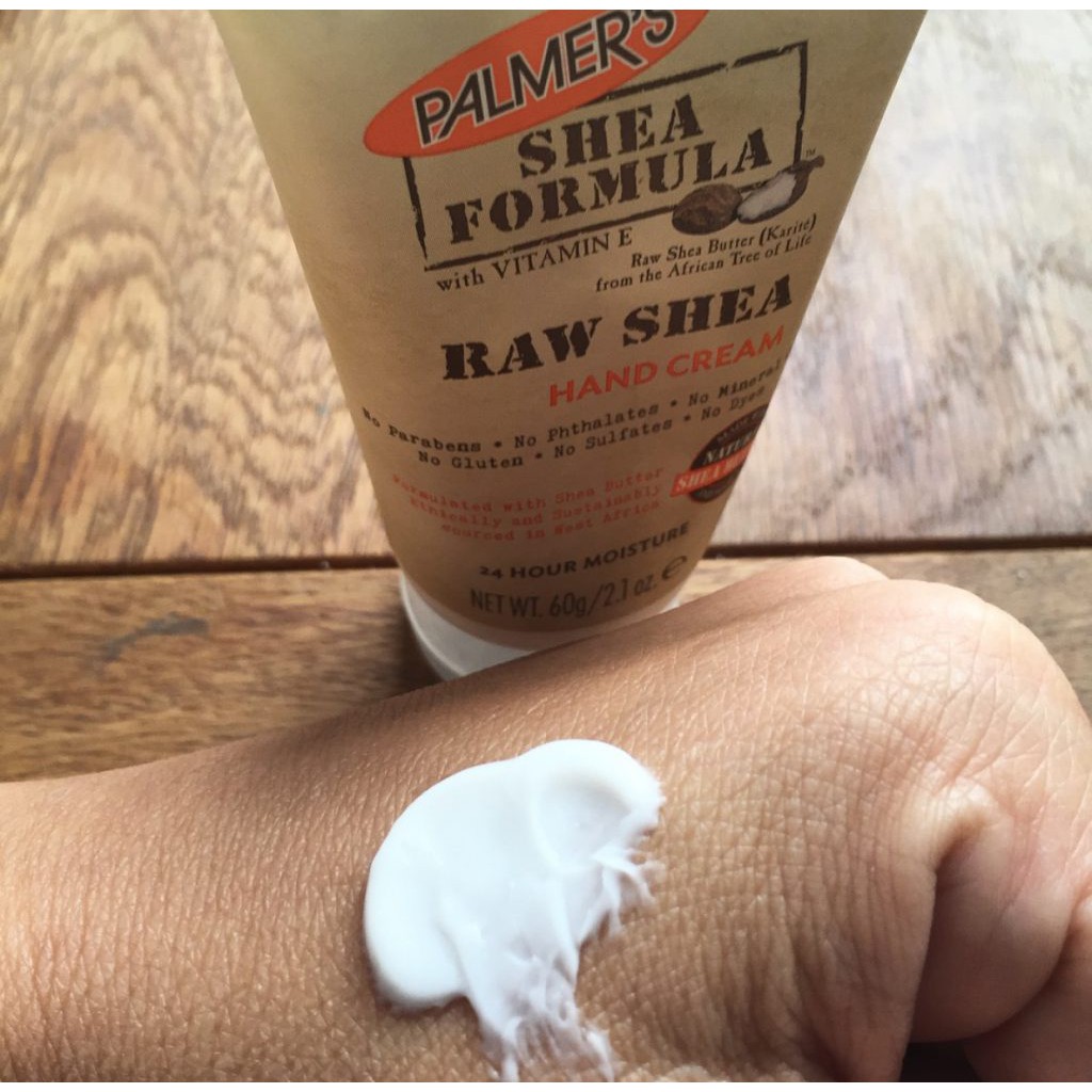 Palmer’s Kem Dưỡng Da Tay Dưỡng Ẩm Chuyên Sâu Bơ Hạt Mỡ Shea Formula Raw Shea Hand Cream 60g