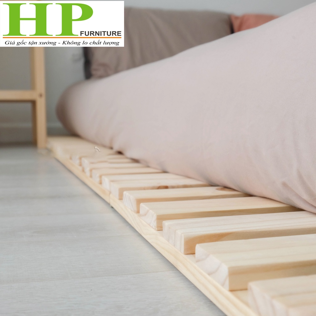 Giường Hộp Pallet - Giường Đã Sơn Chống Mốc - Giường Ngủ - Giường Pallet - Giường gỗ - Giường xếp