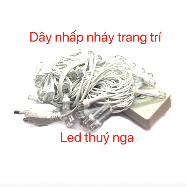 Dây led trang trí nhiều màu