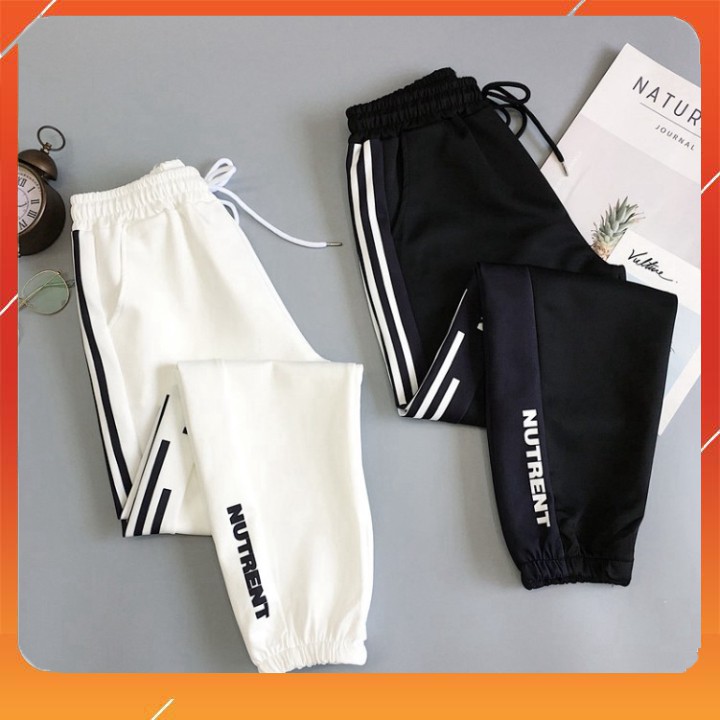 Quần Jogger nam nữ nutrent 2 sọc siêu hot | BigBuy360 - bigbuy360.vn