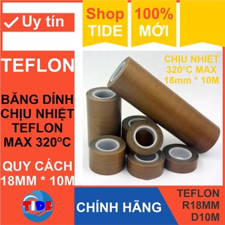 Băng dính vải chịu nhiệt Teflon – PTFE tape – Băng keo Teflon chịu nhiệt tới 320 độ