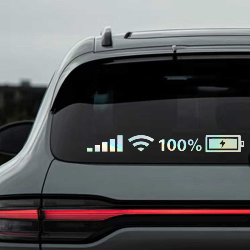 Miếng Dán Phản Quang 4 Màu Trang Trí Ngoại Thất Cửa Sổ / Cửa Hàng / Tiệc Tùng WIFI 100%