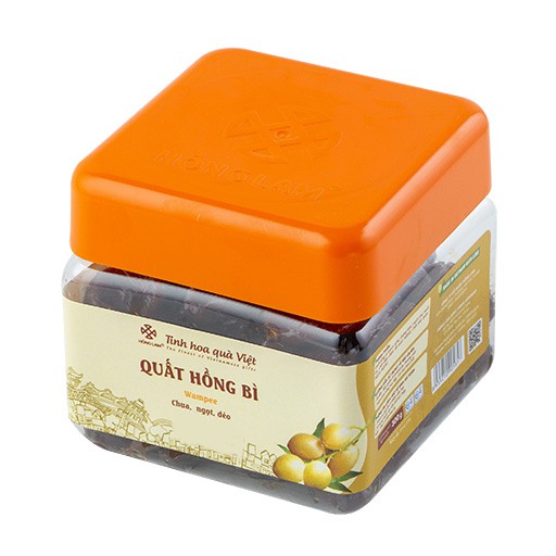 Ô Mai (Xí Muội) Quất Hồng Bì Hồng Lam - Vị Chua Ngọt Dẻo - Hộp (200g, 300g, 500g)