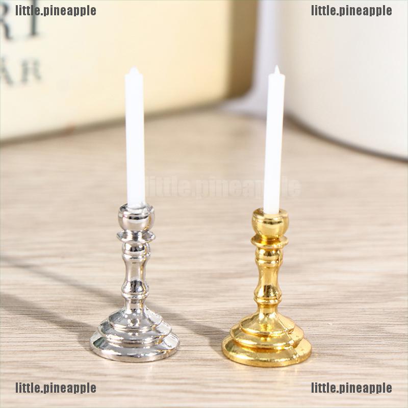 Chân Nến mini Trang Trí Nhà Búp Bê Đáng Yêu
