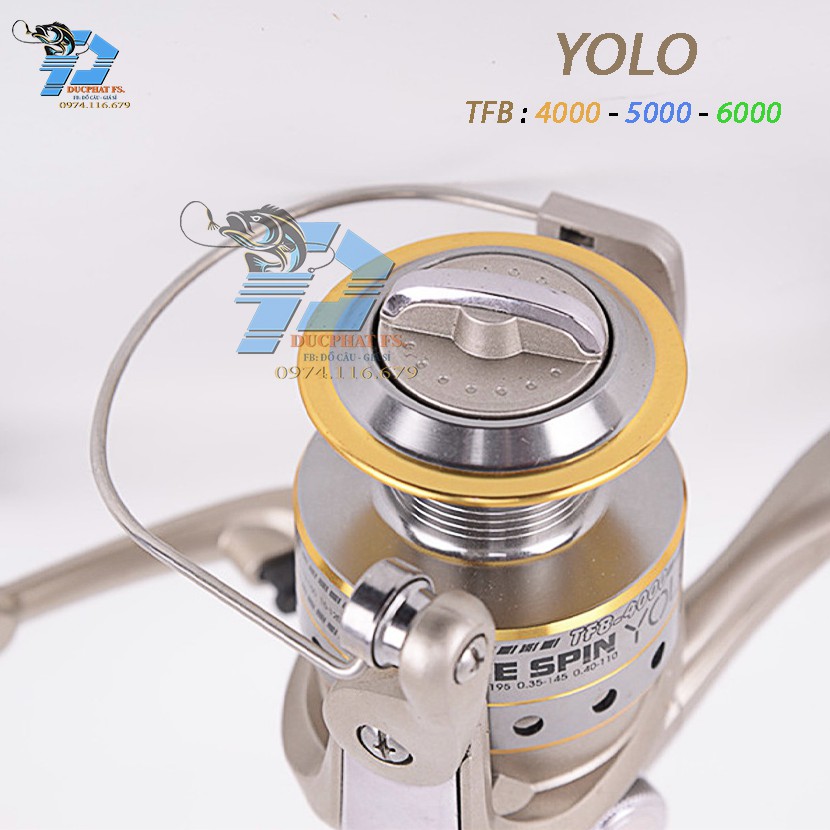 Máy câu cá TFB chính hãng thương hiệu YOLO