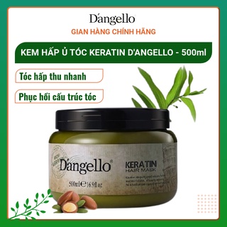 Hấp ủ phục hồi tóc D Angello 500ml, kem ủ phục hồi và chăm sóc tóc chắc khỏe