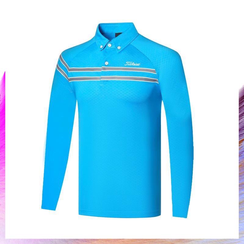 Áo golf - Áo golf Dài Tay Nam titlet - Mẫu Mới Hàng nhập khẩu