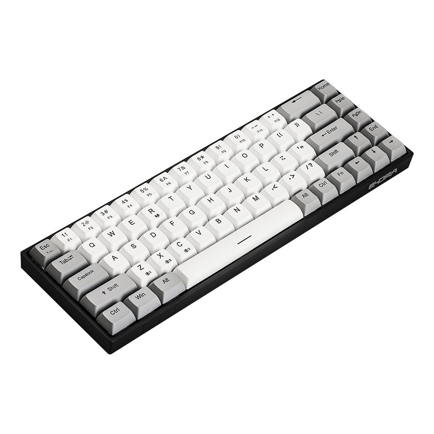 Bàn Phím Cơ Bluetooth E-Dra EK368W - BH 24T CHÍNH HÃNG toàn quốc - Tặng kèm Keycap + 05 switch + Key switch + Edra EK368