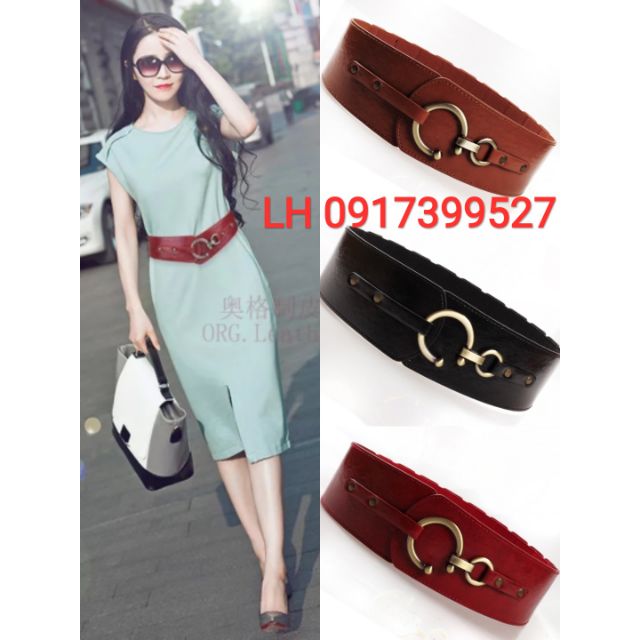 Thắt lưng nữ dây nịt nữ đầm váy thời trang Hàn Quốc