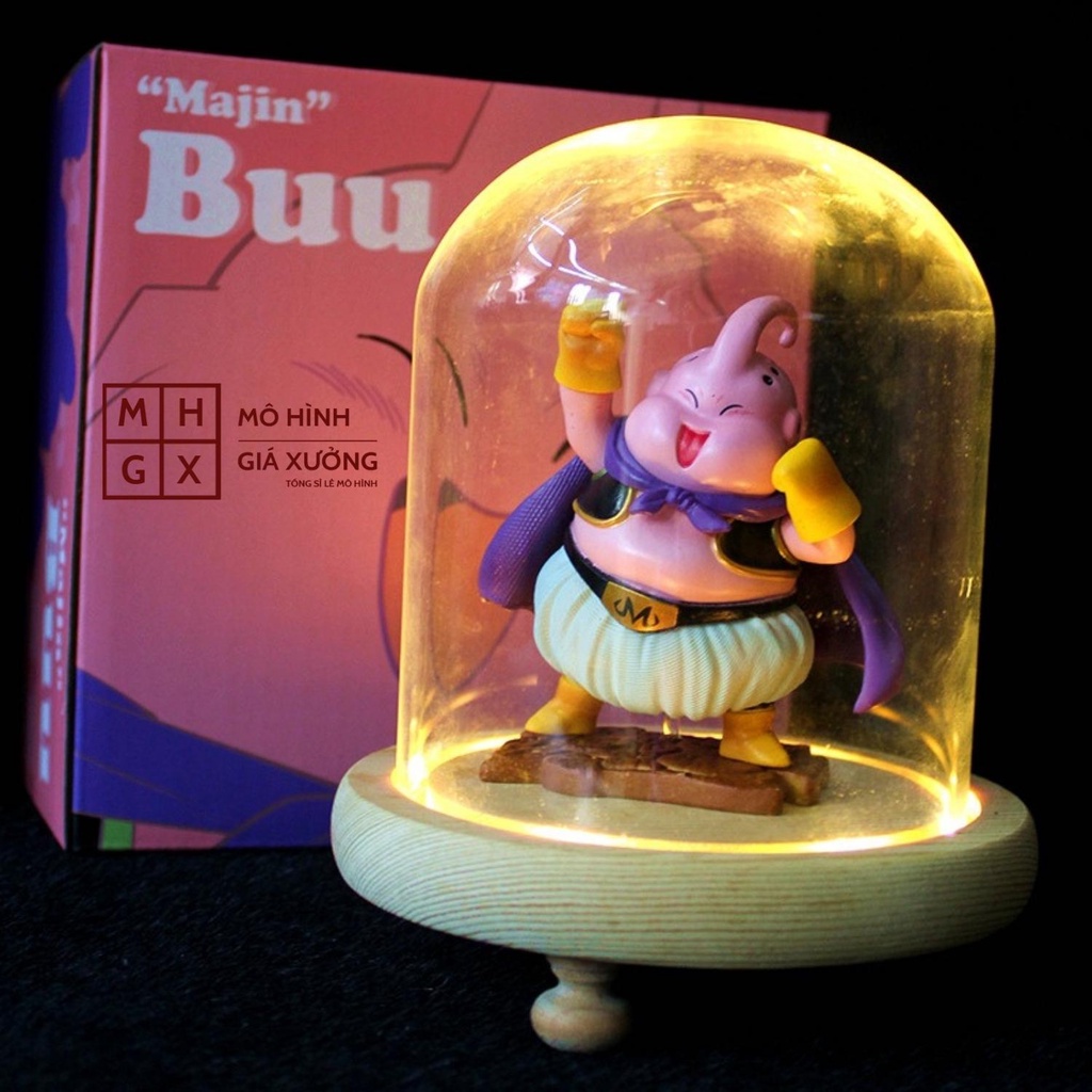 Siêu dễ thương Mô Hình Majin Buu - Mabu Cao 9cm - Tượng Figure Songoku Dragonball - Mô hình 7 viên ngọc rồng