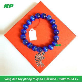 VÒng đeo tay phong thủy màu xanh dương