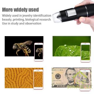 [Ready stock]1000X Wifi Digital Microscope Magnifier Camera 8LED w/Stand for Android IOS