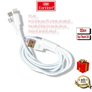 CÁP SẠC 3IN1 EARLDOM IMC-018
