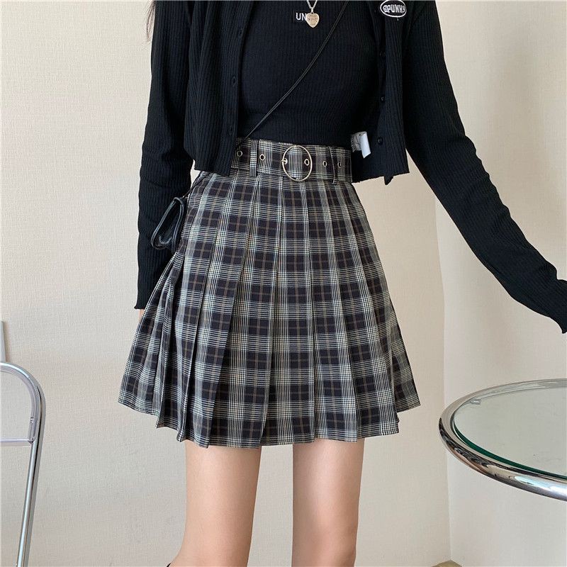 Chân Váy Xếp Li Lưng Cao Thời Trang Hàn Quốc 816 | BigBuy360 - bigbuy360.vn