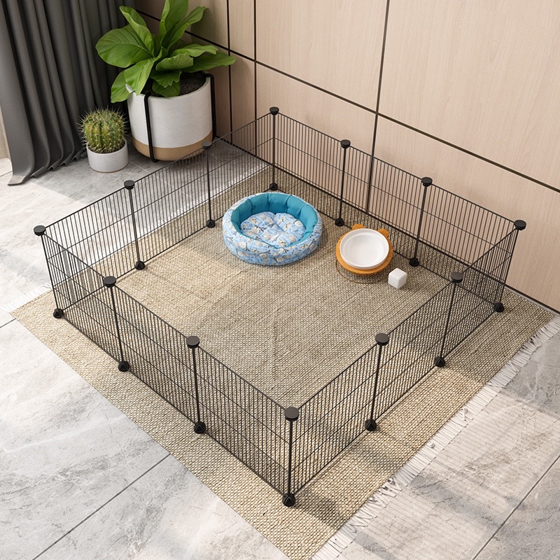 Tấm Lưới Sắt Đa Năng Lắp Ghép Chuồng Quây Chó Mèo, Kệ Sách, Decor Phòng