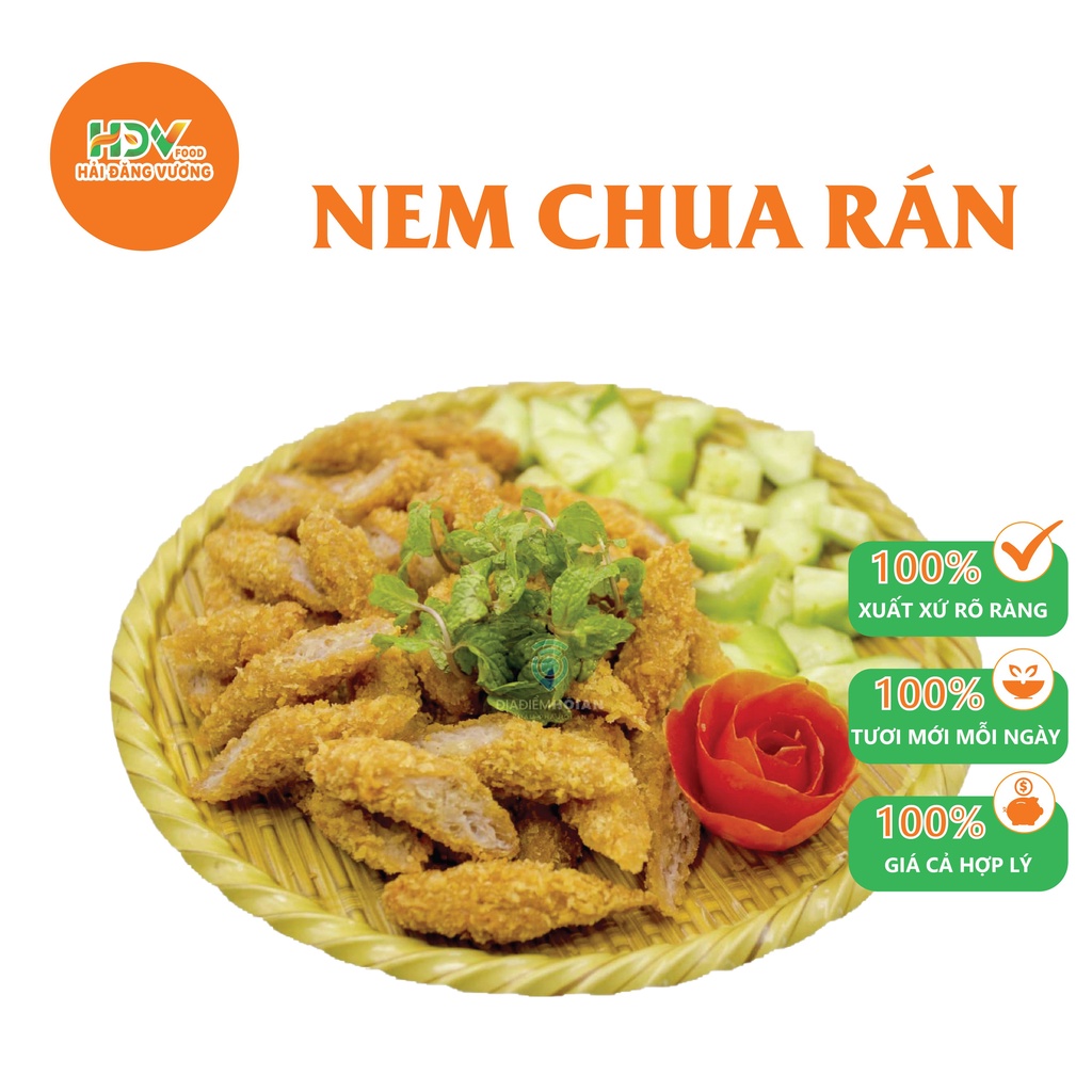 NEM CHUA RÁN HÀ NỘI CHUẨN VỊ NGON MÊ LY | HỘP 10-20 CHIẾC | Chỉ giao tại Hà Nội