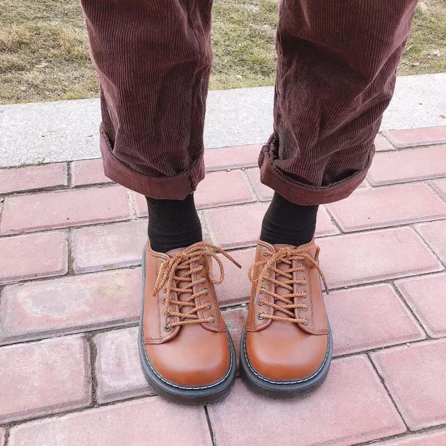 [SẴN NÂU 36] Giày ulzzang da lì dây tròn - F179 (ảnh thật ở cuối) | BigBuy360 - bigbuy360.vn