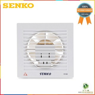 QUẠT HÚT THÔNG GIÓ SENKO H100  ÂM TƯỜNG - LUÂN CHUYỂN KHÔNG KHÍ NHANH CHÓNG - CHẠY ÊM SIÊU BỀN - SỬ DỤNG KHÔNG GIAN KÍN