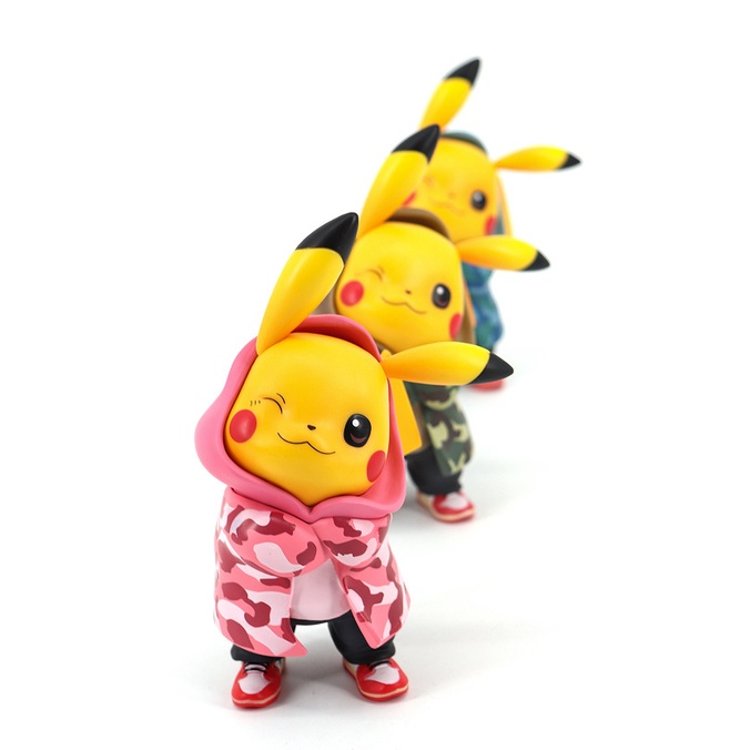 Anime Pokemon Pikachu chiều cao 12cm