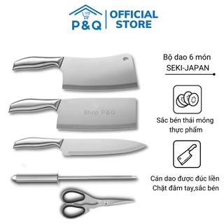 Bộ dao 6 món nhà bếp thương hiệu SEKI đến từ Nhật Bản
