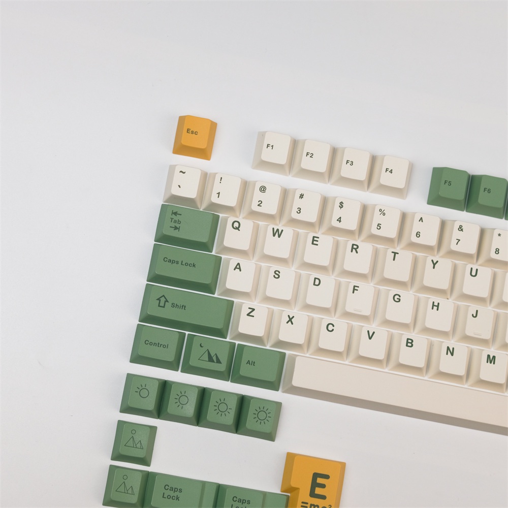 GMK ET keycaps, 127 phím keycaps Cherry Profile DYE-SUB Cá nhân hóa GMK Keycaps cho bàn phím cơ