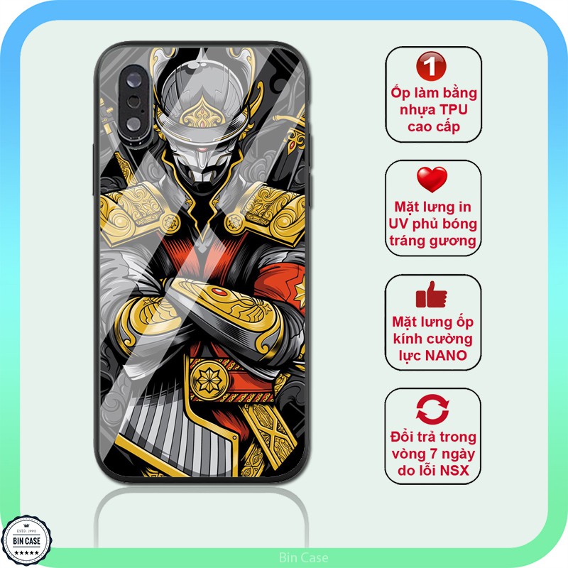 Vỏ bao điện thoại đẹp hot nhất in hình chiến binh hoàng kim iphone 6s/6/7/8 plus/x/xr/xs max/11/12/12 pro max TATTOO0048