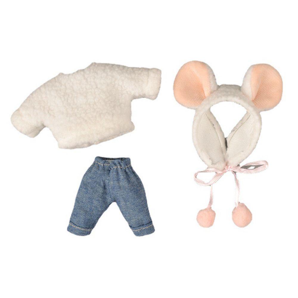 Bộ Quần Áo Quả Dứa Tỉ Lệ 1:12 Dành Cho Búp Bê Obitsu 11 Ob11 Gsc 16~17cm