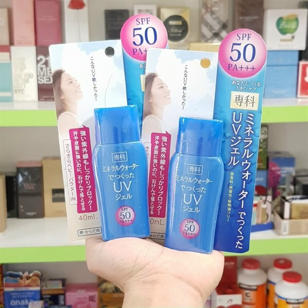 Kem Chống Nắng Shiseido Hada Senka Mineral Water 40ml