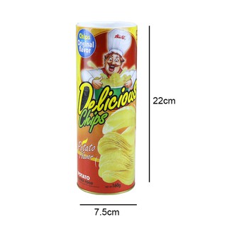 Hộp snack khoai tây đồ chơi chứa rắn giả thú vị