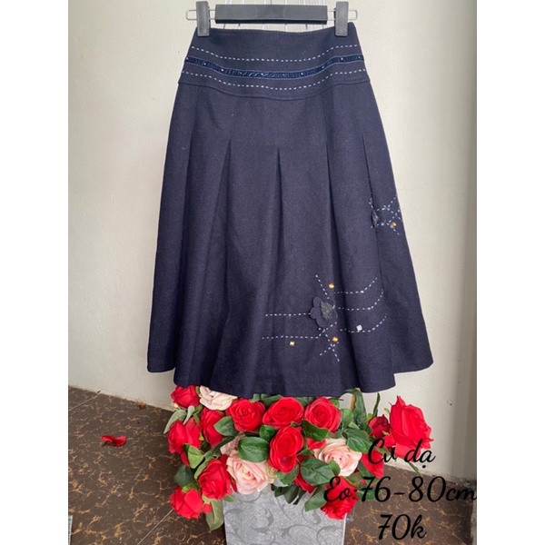 Chân váy len, dạ kiểu