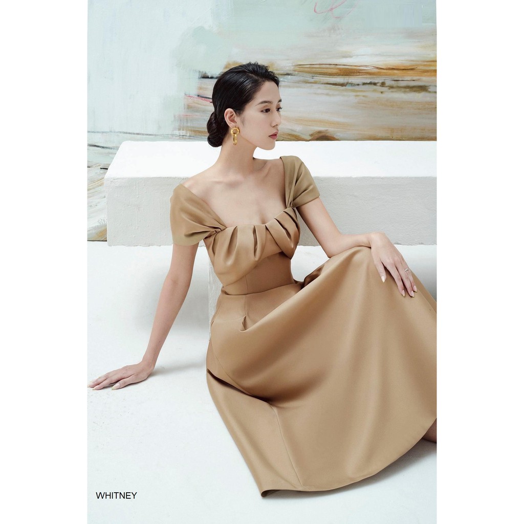 Đầm dự tiệc cao cấp Whitney dress - Đầm maxi thiết kế (kèm ảnh thật) - đầm đi tiệc - váy maxi napubee | BigBuy360 - bigbuy360.vn