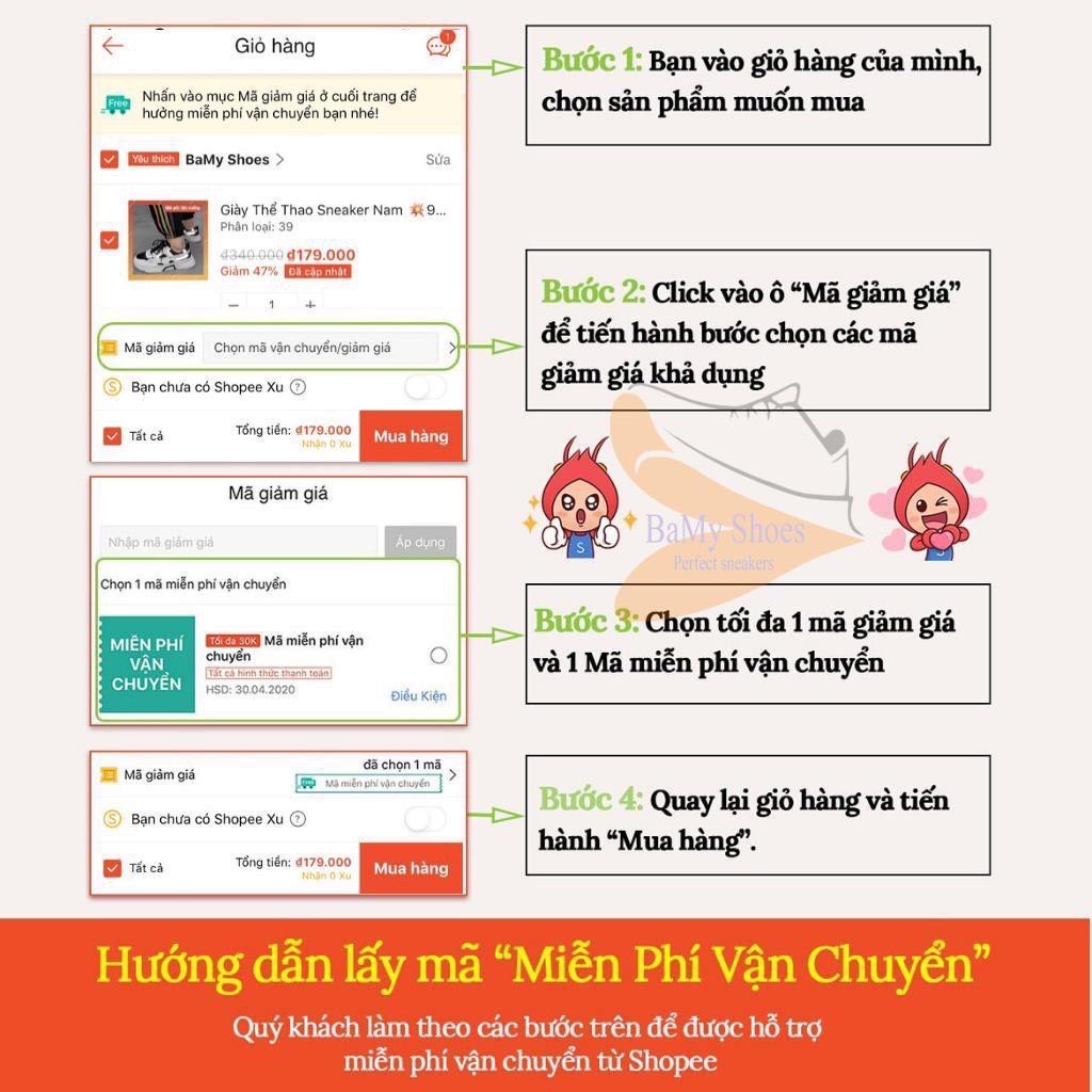 Dép quai ngang nam nữ MEMO ADS 4 vạch kiểu dáng thời trang có 2 màu