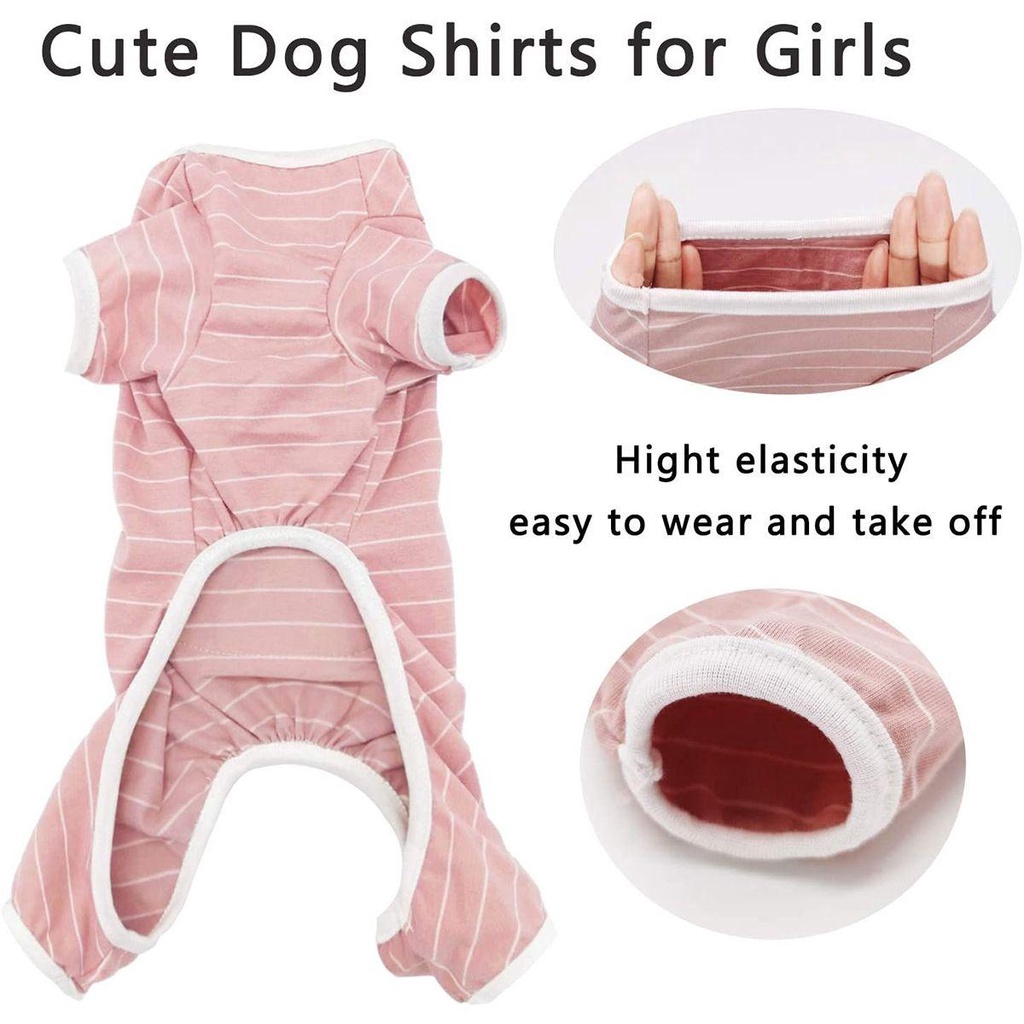 Áo liền quần Cotton Mềm Mại Cho Chó DANILO