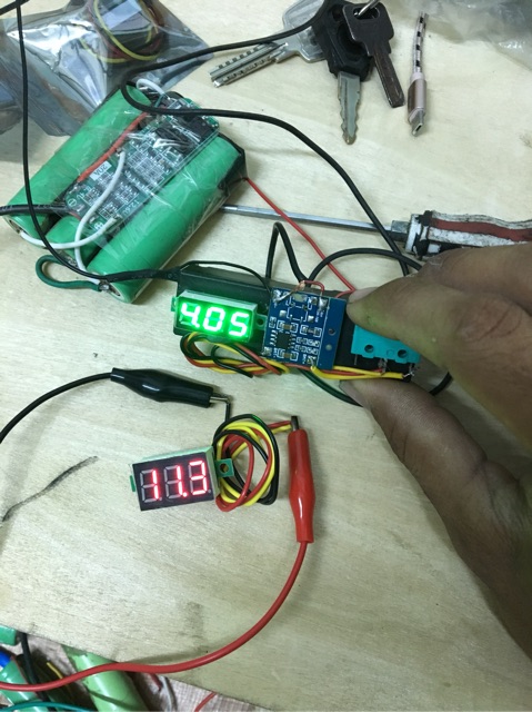 ✅Vôn kế điện tử 0,36 inch đo điện áp dc 4.5-30v có biến trở tinh chỉnh sai số nhỏ volt.đồng hồ đo volt