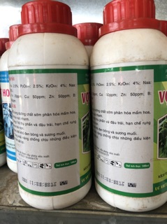 Phân bón lá : Vọt hoa tiêu 500 ml