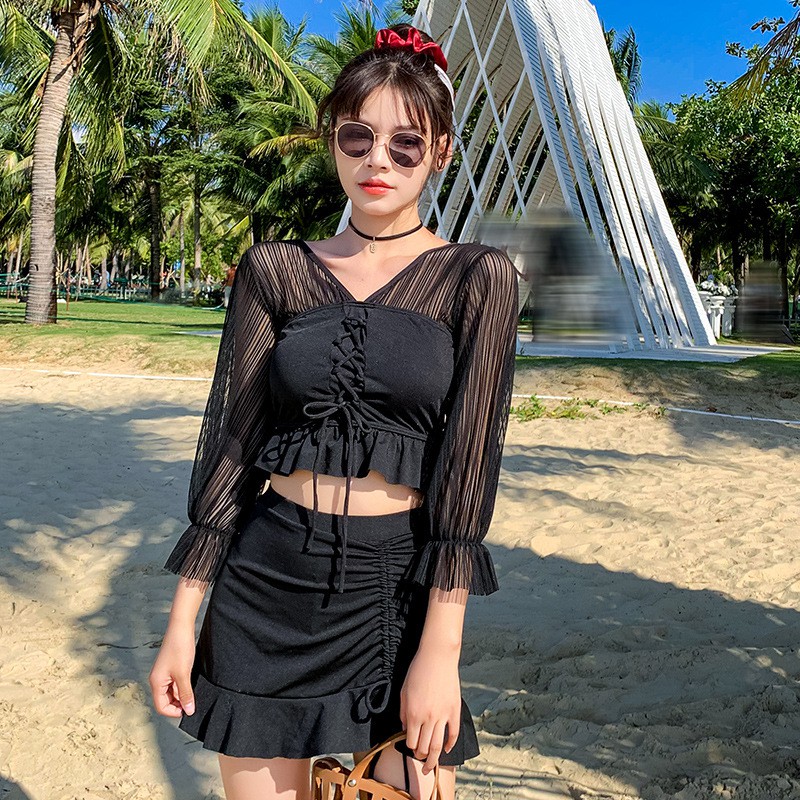 Bộ Đồ Bơi Che Phủ Bụng Kiểu Thần Tiên Thời Trang Mùa Xuân Cho Nữ 2021 | BigBuy360 - bigbuy360.vn