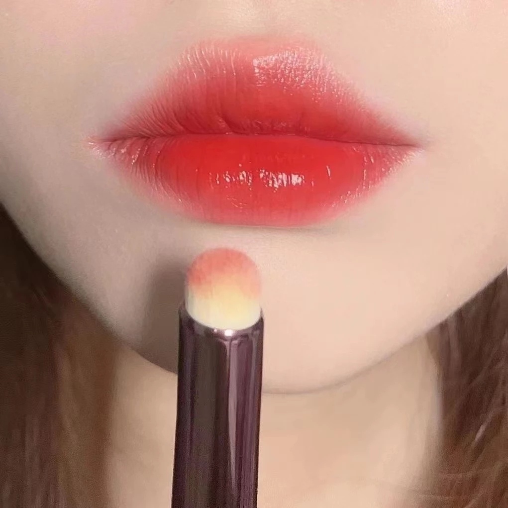 Cọ Trang Điểm Và Chăm Sóc Da Đầu Tròn Mini Siêu Mịn