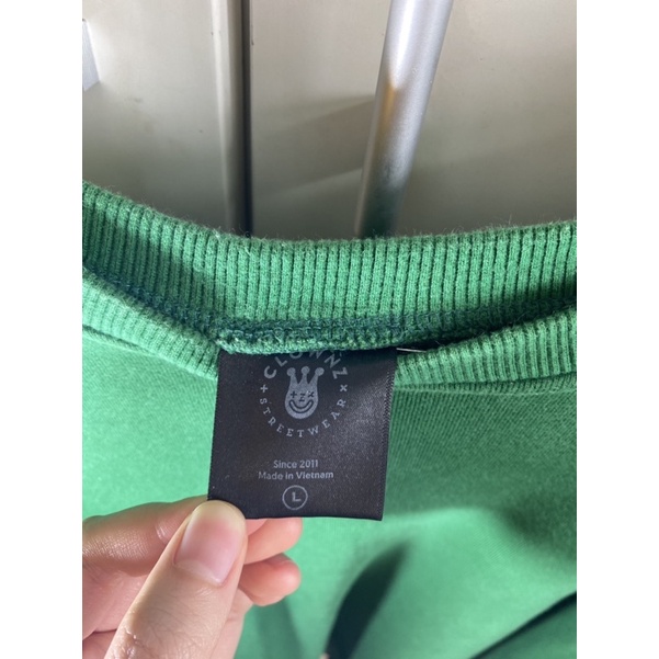 Áo sweater nỉ bông local brand Clownz basic dài tay cổ tròn form rộng nam nữ