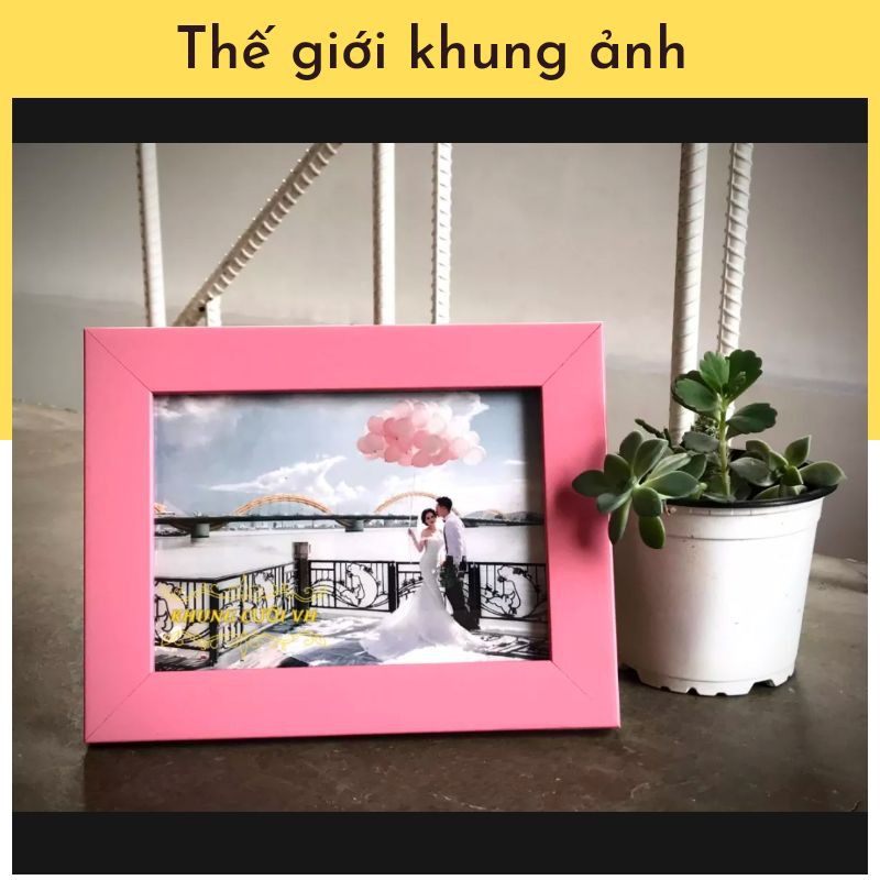 Khung ảnh 🌞Free ship 🌞 Bán sỉ /lẻ khung ảnh 13x18 để bàn, tặng kèm chân để bàn