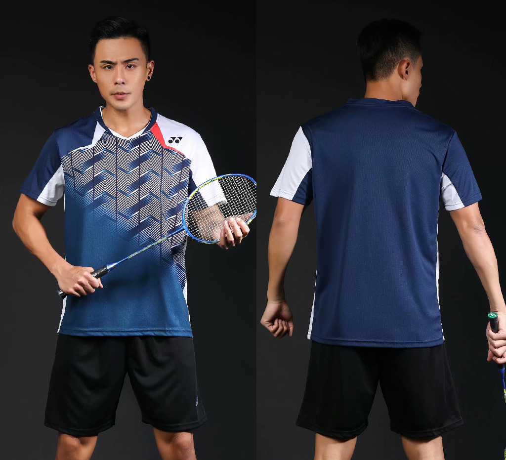 Bộ quần áo polo tốc độ khô nam nữ quần áo Tennis trận đấu Áo ngắn tay Nhóm Mua Quần Áo Thi Đấu tùy chỉnh